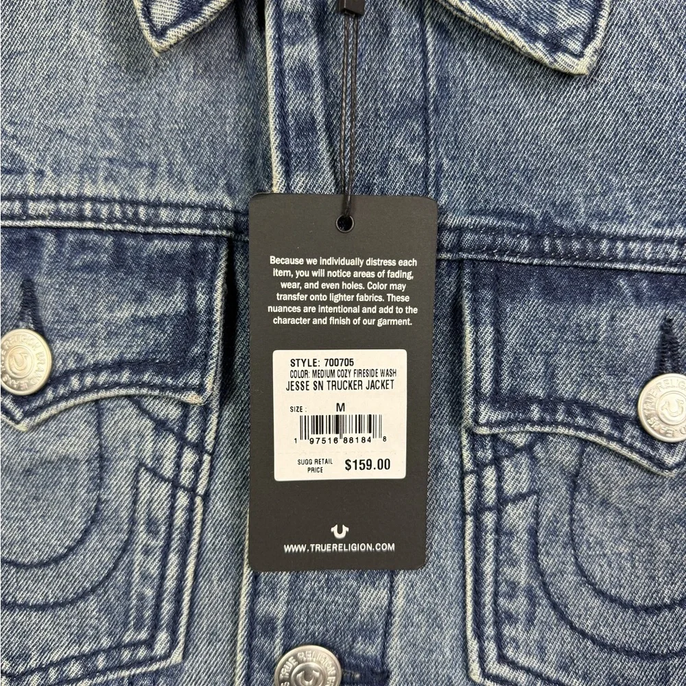 True‎ Religion denim Jesse SN Trucker Jacket
